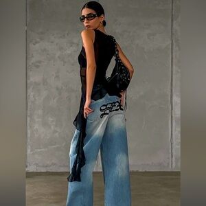 Youwanna oversized SEX  jeans S